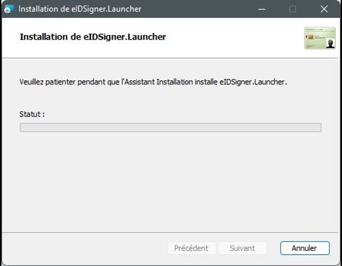 Screenshot eID-Signer installatie stap 4